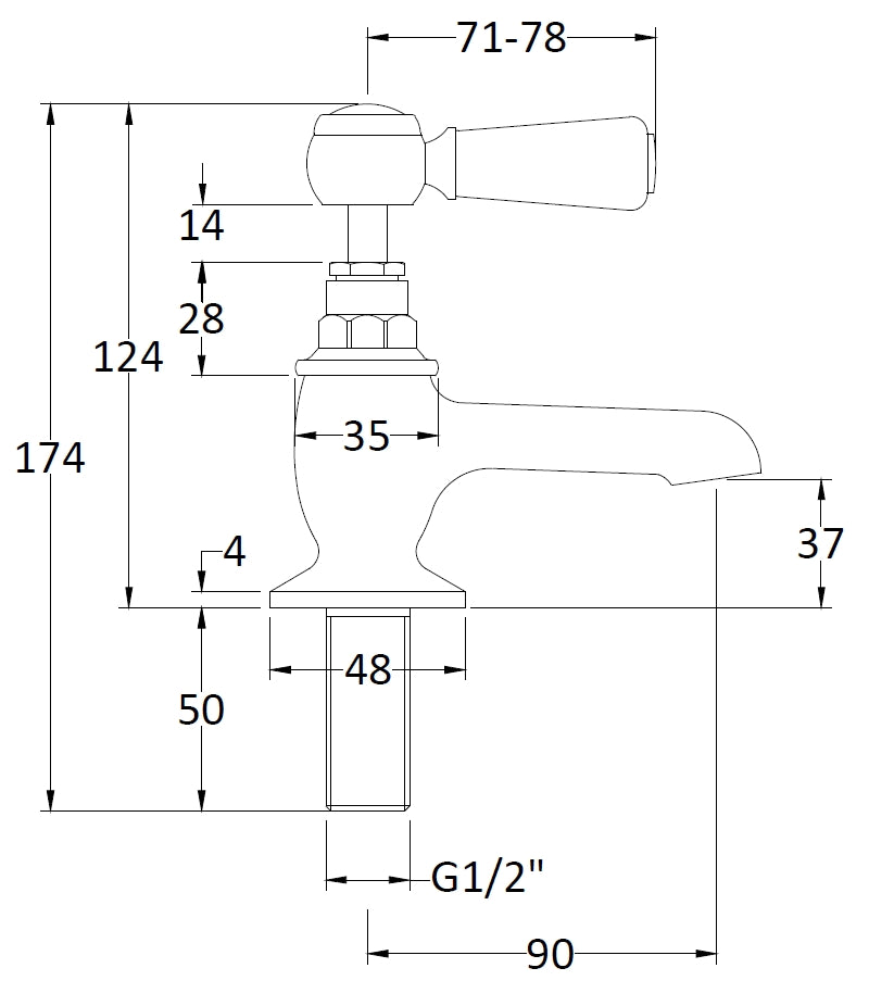 Hudson Reed Basin Taps