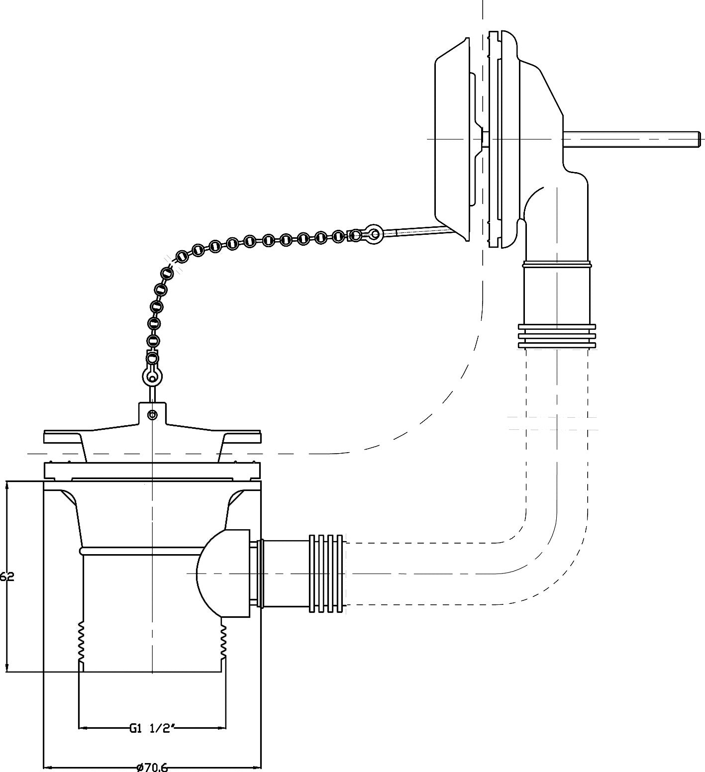 NUIE Bath Waste