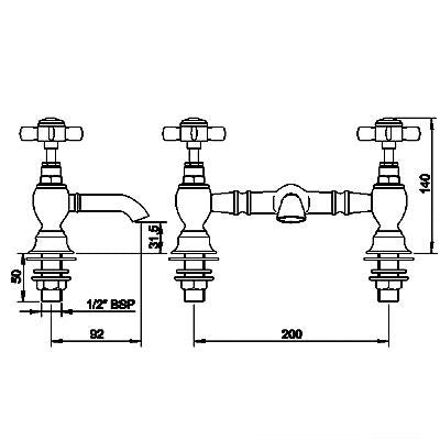 NUIE Luxury Basin Mixer