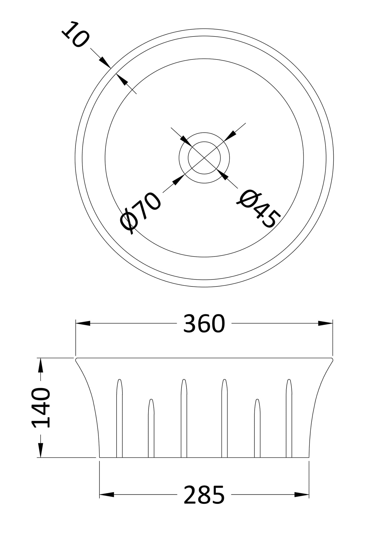 NUIE Round Vessel