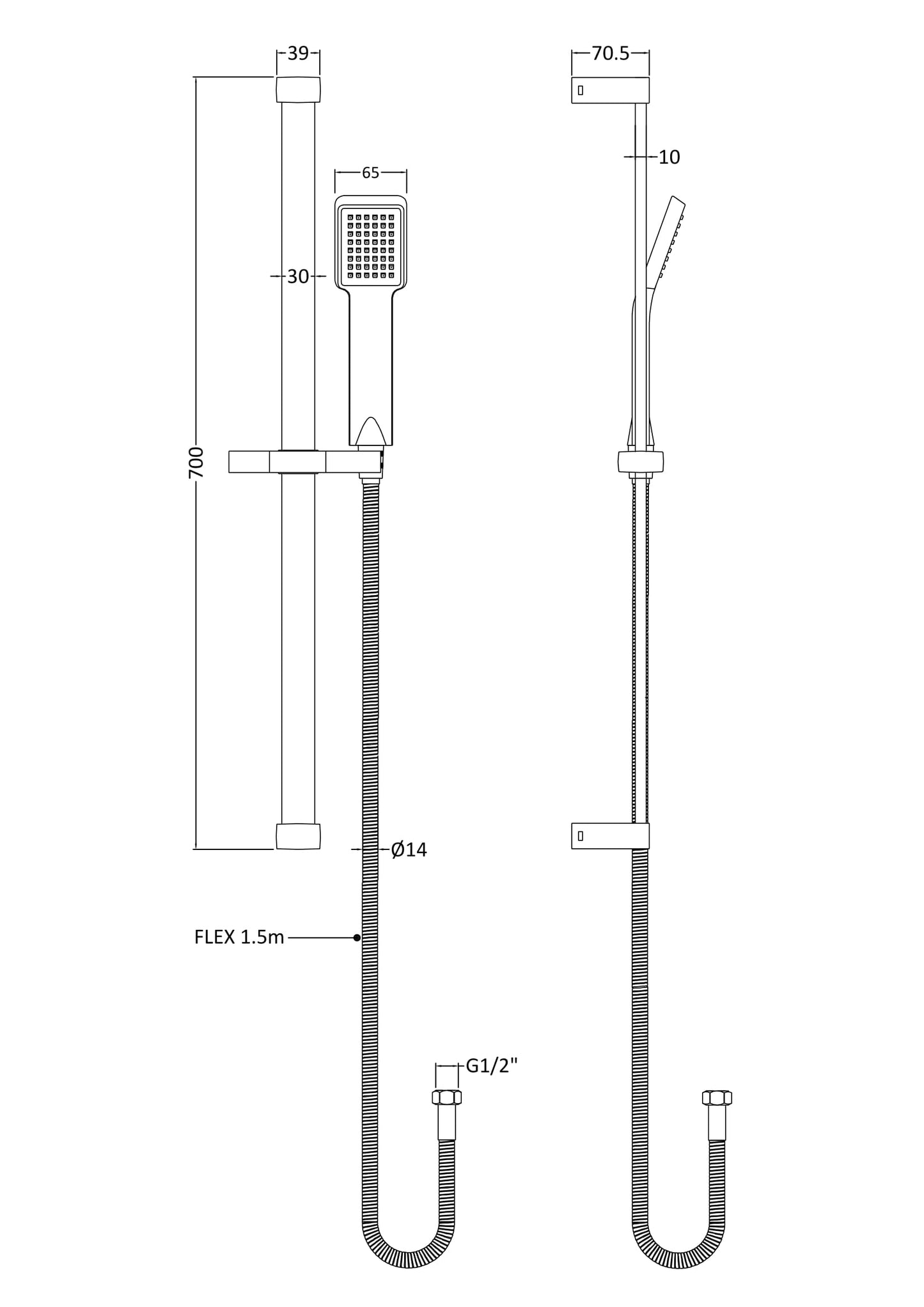 NUIE Slide Rail Kit