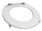 Arley Comfort White Soft Close Ring with Buffer Comfort Soft Close