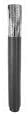 Arley Pencil Single Functional Black & Chrome Shower Head