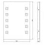Arley Torside 700 x 500mm Back Lit Illuminated Mirror