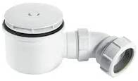 Mcalpine ST90WH10-HP Shower Trap 2" outlet - White Top