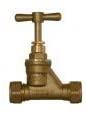 ARLEY BS1010 22mm Stopcock Brass C x C (CB2) Arley Stopcocks