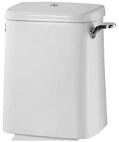 Twyford AV2661WH White Avalon Cistern Close Coupled BSIO 6 / 4 Litre,