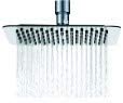 Synergy Ultraslim 200mm Chrome Square Shower Head