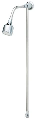 RADA 1.0.108.45.1 Chrome ER-S 310 Showerhead Assembly with Riser Pipe
