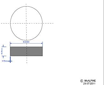 McAlpine Filter Mesh MESH-1