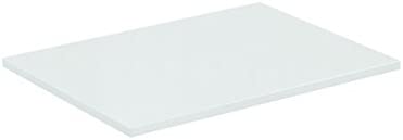 Ideal Standard CONNECT Air wooden console, for base cabinet 600mm E0848, 604x442x18mm, colour: White glossy/white matt - E0848B2