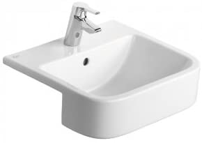Ideal Standard Create Square 500mm Semi Countertop Basin 1 Tap Hole