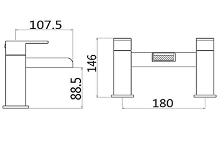 Eazee Waterfall Bath Filler