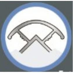Alfred & Victoria Wall Panel Trim 2.4m External Corner 10mm Silver ECC10 Wall Ceiling Panels