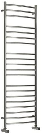 Reina Eos Curved Stainless Steel Designer Radiator | 600 x 1500 | RNS-ES6150