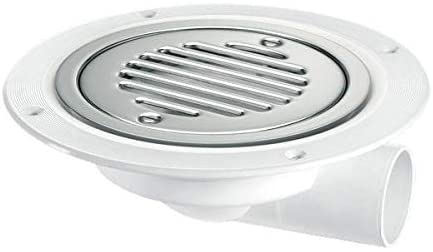 McAlpine Untrapped Gully with 1̴_" Horizontal Outlet for Sheet Flooring USG3SS-SL-SC