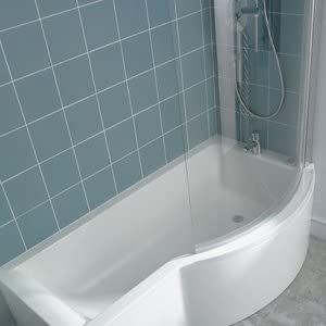 Ideal Standard E7407AA White Concept Shower Enclosure, Shower