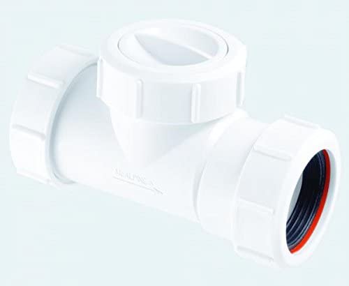McAlpine T28M-NRV Multifit in-Line Non-Return Valve, White