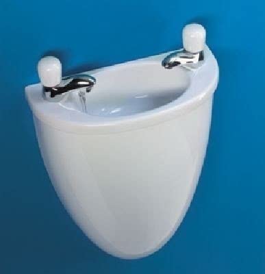 Ideal Standard - Space 400mm Micro Basin With Shroud 2TH Chain Stay Hole