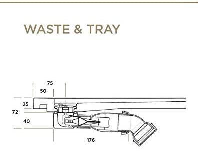 Just Trays Evolved 40mm Waste