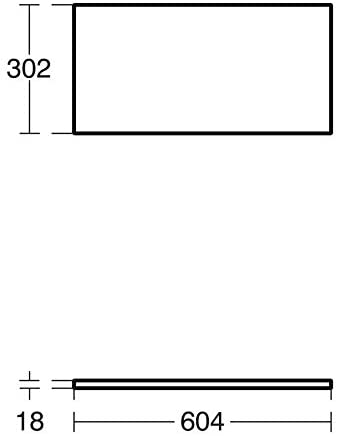 Ideal Standard E0839 Concept Air 60cm Worktop