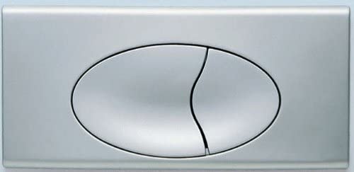 Ideal Standard E4434AA Chrome 370 mm x 170 mm Dual Flush Plate for