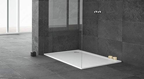 Kaldewei Superplan 389-5 80x120cm with polystyrene carrier extra flat, colour: White, with pearl effect - 447347983001