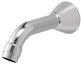 Rada 1.1503.734 Chrome Spout 3/4" Wall Mounted Bath Spout with 150 mm