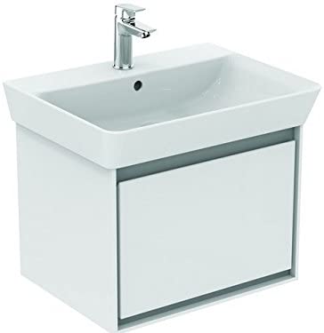 Ideal Standard CONNECT Air Vanity unit, 535mm, 1 drawer, E0846, colour: White glossy/white matt - E0846B2