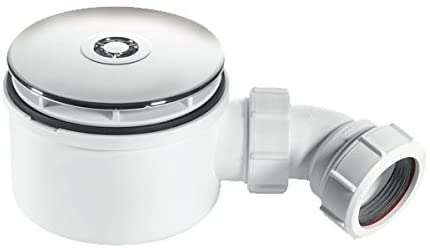 McAlpine ST90CB10-70 90 mm Surface Shower Valve Chrome/White