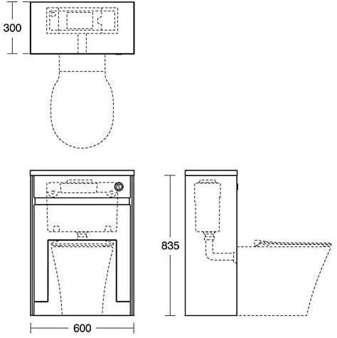 Ideal Standard E1149 Concept Air 60cm WC Unit