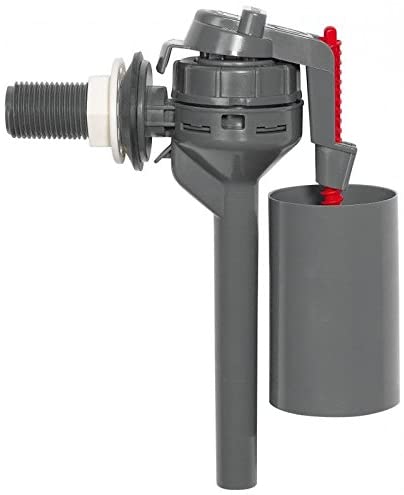 Wirquin Topy 1/2 inch 15mm Plastic Side Entry Inlet Float Valve 16300601, Multi-Colour