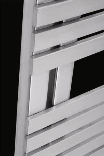 Reina Entice Satin Stainless Steel Designer Radiator | 500 x 1200 | RNS-ENT5120