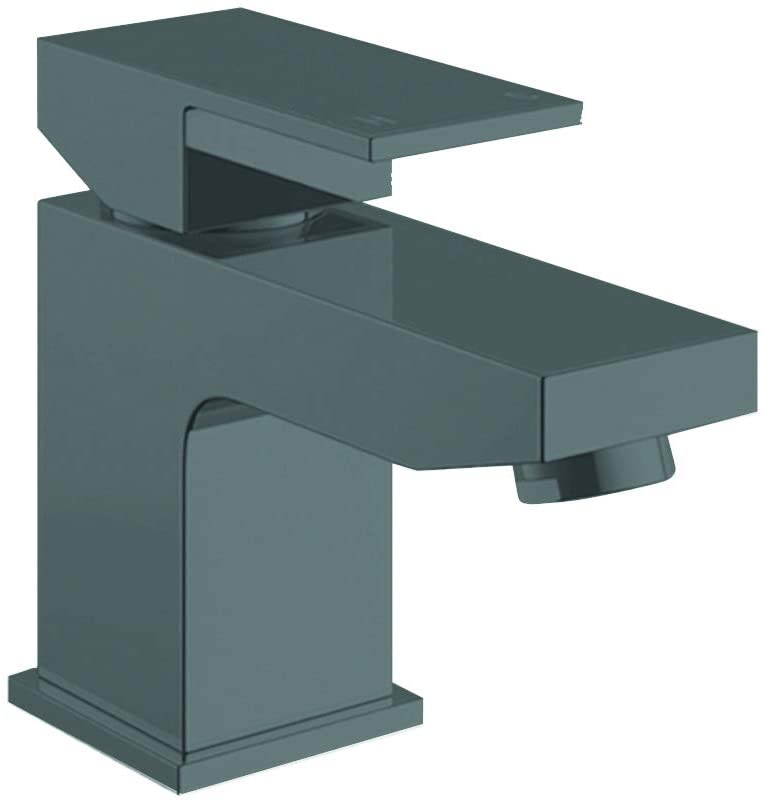 Trisen Kawa TT921 Single Lever Black Mini Mono Basin Mixer (No Waste)