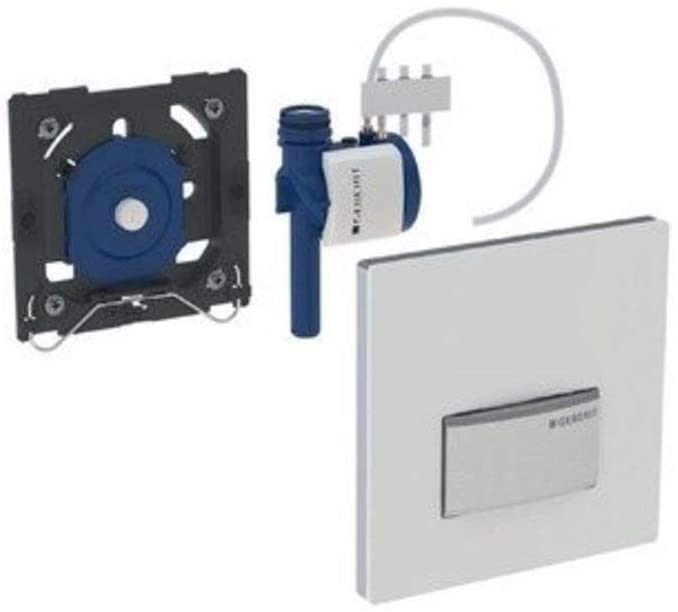 Geberit Urinal Flush Control Pneumatic Sigma50 Umbra Glass - Flush Bathrooms