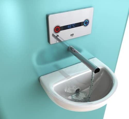 RADA 1.1664.001 Chrome Acu-T3 Touch Free Basin Tap with 190 mm Spout,
