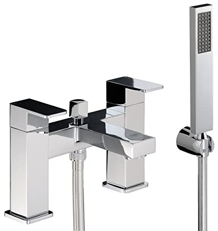 Abode FERVOUR Deck Mounted Bath Shower Mixer with Shower Handset - AB1251