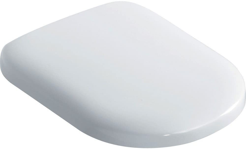 Ideal Standard J493001 White Playa Slow Close Toilet Seat and Cover,