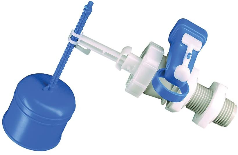 Thomas Dudley Hydroflo Side Inlet Float Valve 313079, White