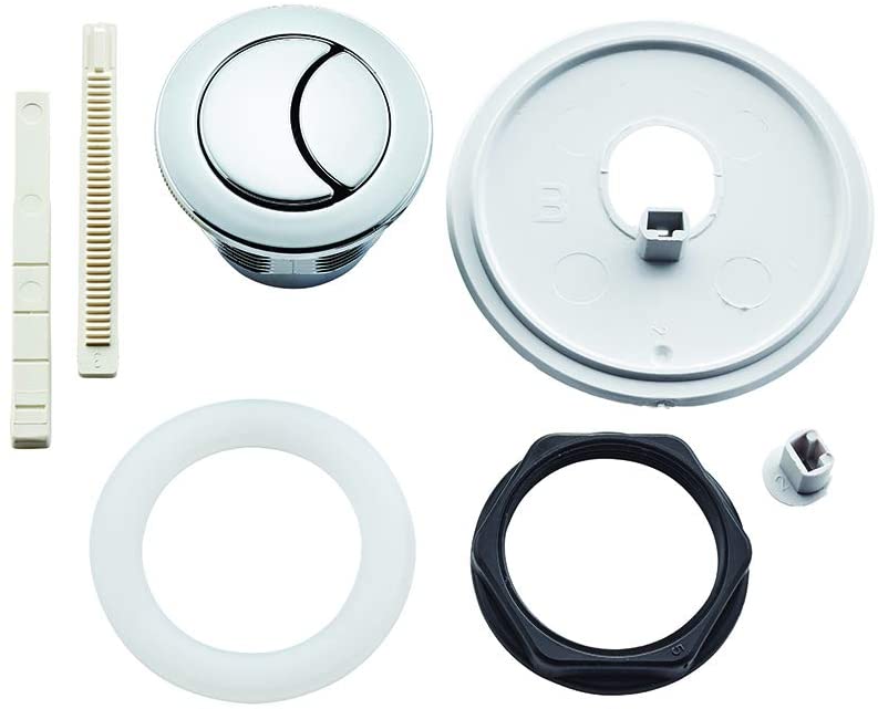 Ideal Standard EV343AA Short Ratchet Push Button Pack, Chrome