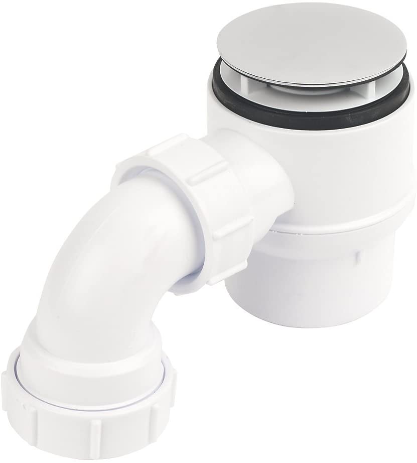 Mcalpine Shower Trap Chrome Effect 70Mm