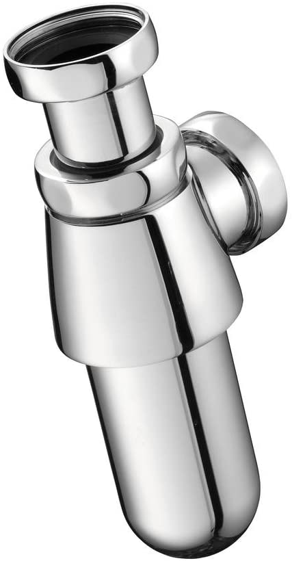 Ideal Standard E3198AA Chrome Washbasin Bottle Trap, 325 mm, Basin