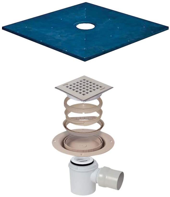 Synergy Wetroom 1 Former 1200 x 900mm with Gully