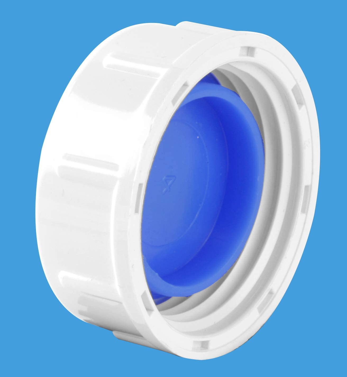 MCALPINE 1" Blanking Nut NUT-BLANK-WH