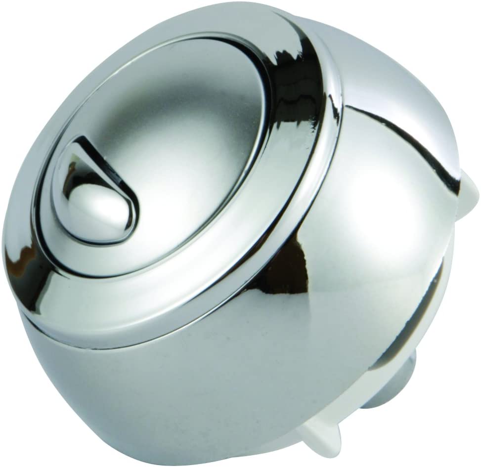 SIAMP 34495009 Optima 50 Button, Chrome