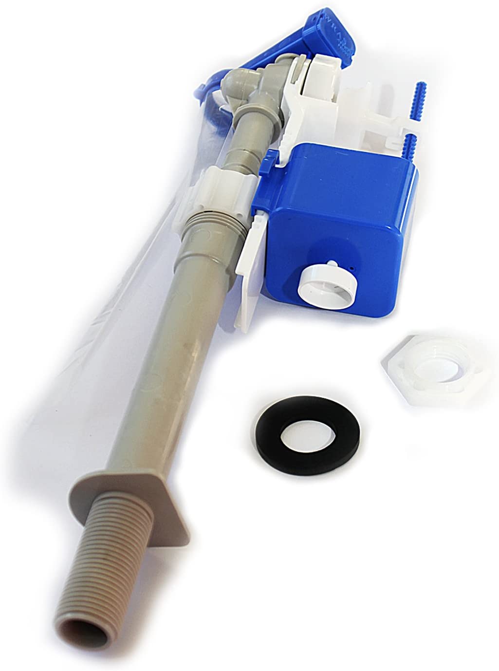 Professional Dudley Hydroflo Delay Fill Equilibrium Float Valve with Plastic tail Telescopic HP/LP 8 inch -11 1/2 inch Inlet Valve 1/2‰ BSP