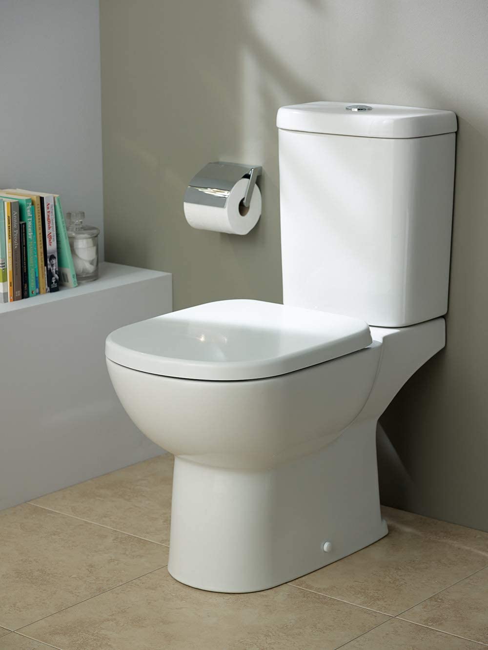 Ideal Standard T679201 Tempo/Kheops Normal Close seat Toilet, White
