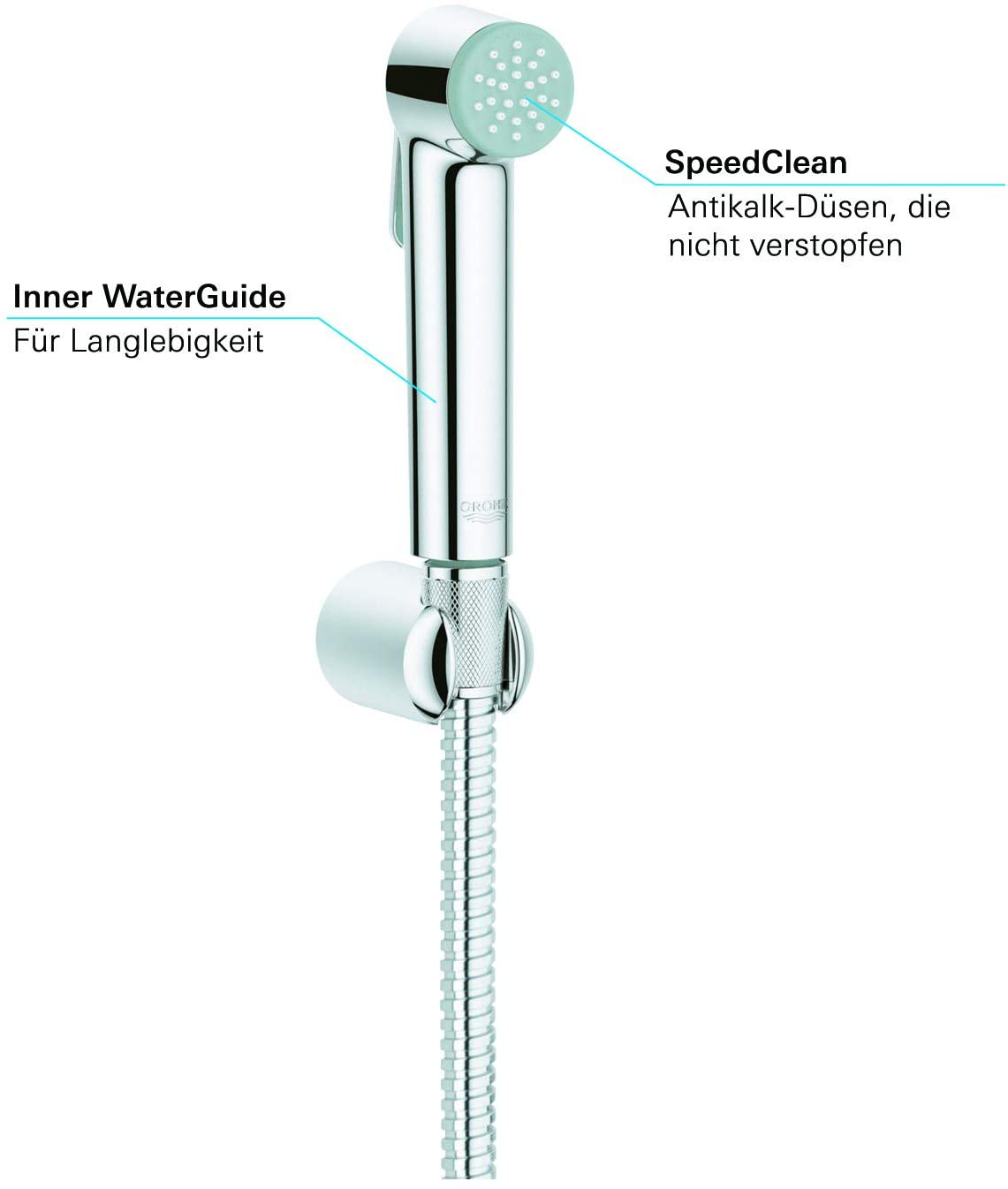Grohe Tempesta Cleaning Shower with Wall Mount, Single Mode, 26354000