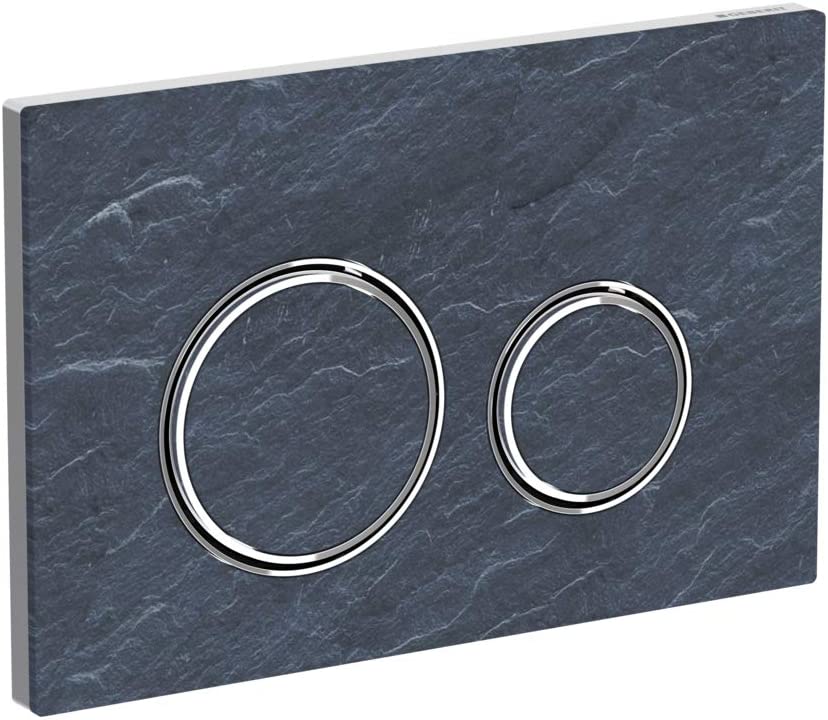 Geberit 115.884.JM.1 Flush Plate Sigma21 for Dual Flush Mustang Slate