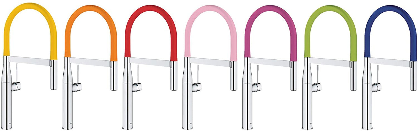 GROHE Essence GrohFlexx Kitchen Hose - Red